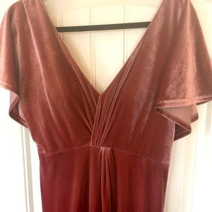 Revelry Gwen Dress in velvet